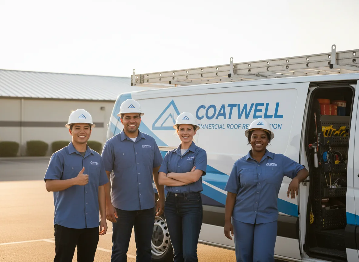 Commercial roof coating company in Petrolia, TX